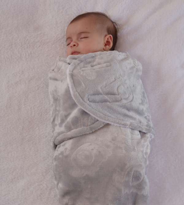 Saco de Dormir Super Soft Cinza - Buba produtos para bebês