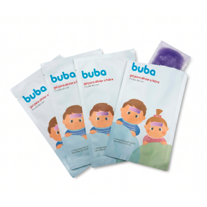 Gel para aliviar a febre muda de cor